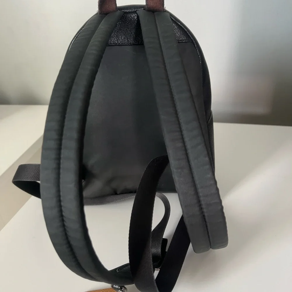 DISNEY X COACH MINI CHARLE BACKPACK WITH MINNIE MOUSE MOTIF - Picture 3 of 9